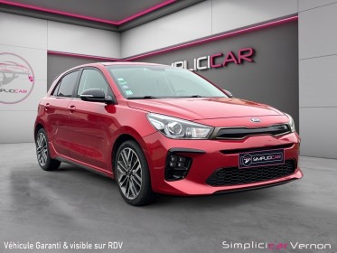 Kia rio 1.0l t-gdi 120 ch isg gt line  garantie 3 ans constructeur  entretien complet occasion simplicicar vernon simplicicar...