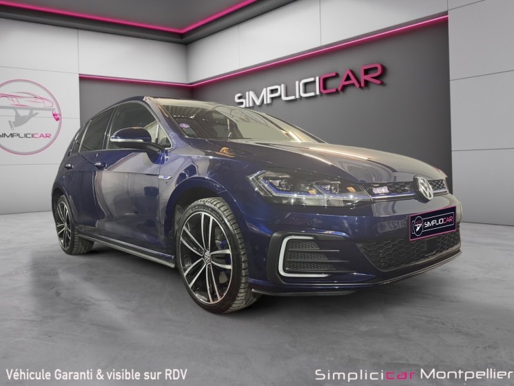 Volkswagen golf hybride rechargeable 1.4 tsi 204 dsg6 gte virtual cockpit camera occasion montpellier (34) simplicicar...