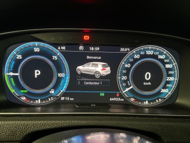 Volkswagen golf hybride rechargeable 1.4 tsi 204 dsg6 gte virtual cockpit camera occasion montpellier (34) simplicicar...