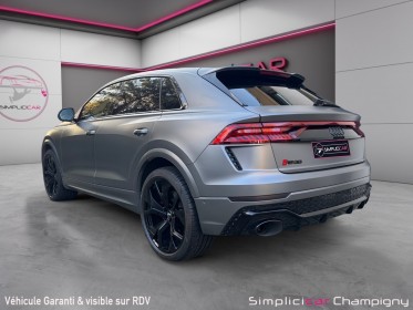 Audi rs q8 tfsi 600 ch tiptronic 8 quattro - toit ouvrant - caméra 360 - affichage tête haute - bang  olufsen occasion...