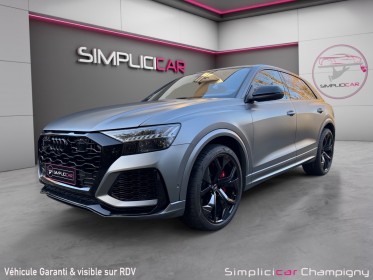 Audi rs q8 tfsi 600 ch tiptronic 8 quattro - toit ouvrant - caméra 360 - affichage tête haute - bang  olufsen occasion...