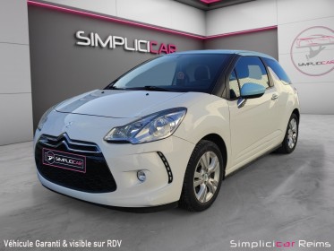 Citroen ds3 vti 95 ch airdream chic  options occasion simplicicar reims simplicicar simplicibike france