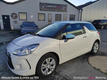 Citroen ds3 vti 95 ch airdream chic  options occasion simplicicar reims simplicicar simplicibike france