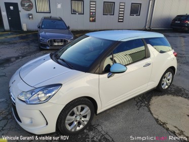 Citroen ds3 vti 95 ch airdream chic  options occasion simplicicar reims simplicicar simplicibike france