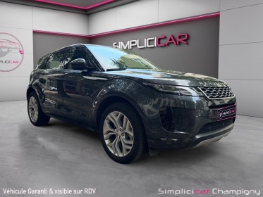 Land rover range rover evoque d150 awd bva9 s - virtual cockpit - apple carplay - pack cuir occasion champigny-sur-marne (94)...