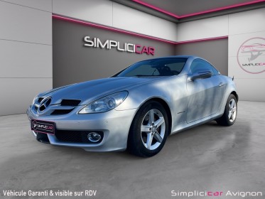 Mercedes slk 200 kompressor 184ch amg cuir chauffage nuque pack f1 occasion avignon (84) simplicicar simplicibike france