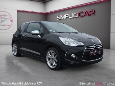 Citroen ds3 vti 120 airdream so chic attelage garantie 12 mois occasion simplicicar vichy simplicicar simplicibike france