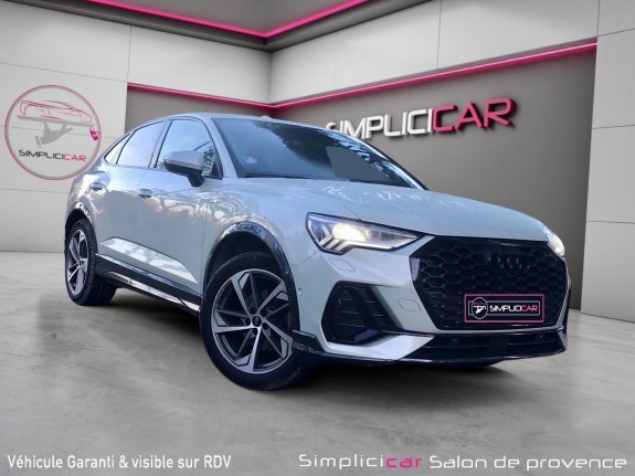 Audi q3 sportback 35 tfsi 150 ch s tronic 7 s line/carplay/camera 360°/sièges chauffants/sonos occasion simplicicar salon...