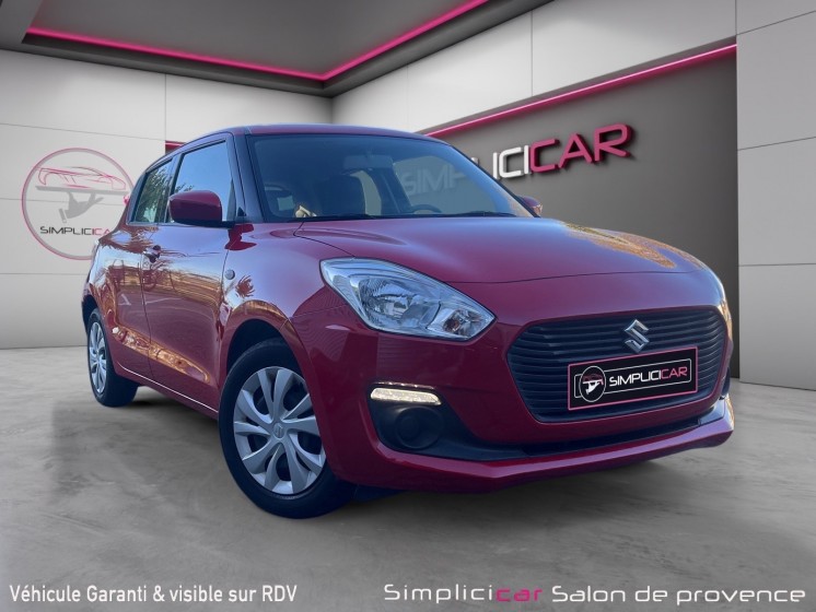 Suzuki swift hybrid/90cv/carnet d'entretien a jour/garantie et financement possible occasion simplicicar salon de provence...