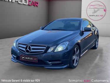 Mercedes classe e coupe 220 cdi blueefficiency executive a occasion simplicicar colomiers  simplicicar simplicibike france