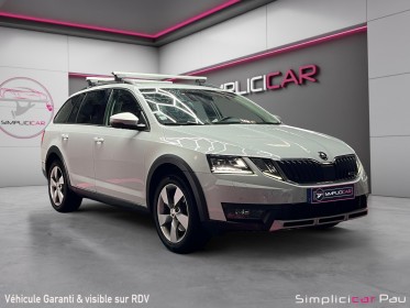 Skoda octavia combi 2.0 tdi 184 ch cr fap dsg6 4x4 scout occasion simplicicar pau simplicicar simplicibike france