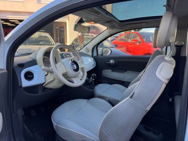 Fiat 500 1.2 8v 69 ch lounge occasion simplicicar frejus  simplicicar simplicibike france