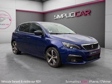 Peugeot 308 puretech 130ch ss bvm6 gt line / garantie 12 mois / carplay / siÈges massants occasion paris 17ème (75)(porte...