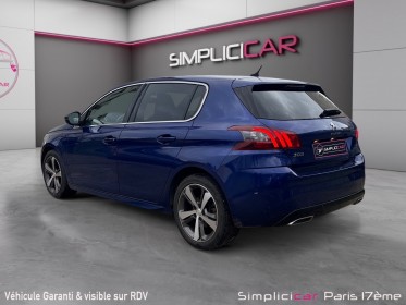 Peugeot 308 puretech 130ch ss bvm6 gt line / garantie 12 mois / carplay / siÈges massants occasion paris 17ème (75)(porte...