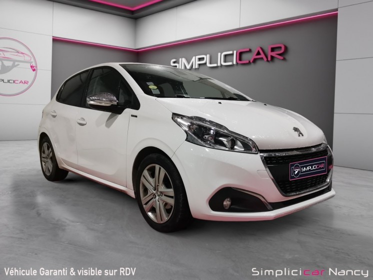 Peugeot 208 bluehdi 100ch finition signature / origine france / aucun frais / garantie 12 mois occasion simplicicar nancy...