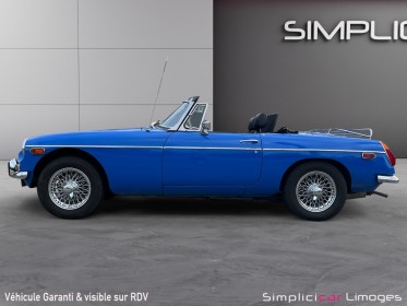 Mg b cabriolet 1.8 90 4 cylindres 5 paliers occasion simplicicar limoges  simplicicar simplicibike france