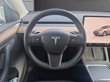 Tesla model y grande autonomie dual motor awd  attelage  feux matrix led occasion parc voitures beauvais simplicicar...