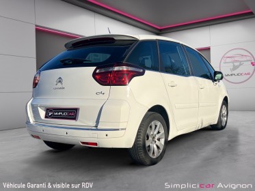 Citroen c4 picasso hdi 110 fap exclusive occasion avignon (84) simplicicar simplicibike france