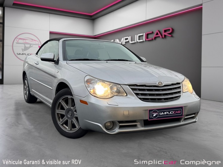 Chrysler sebring cabriolet 2.0 crd limited capote en toile - système audio - sièges chauffants - gobelet chauffant /......