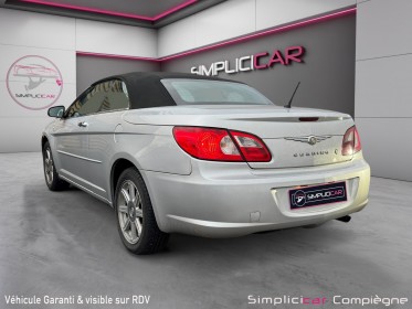 Chrysler sebring cabriolet 2.0 crd limited capote en toile - système audio - sièges chauffants - gobelet chauffant /......