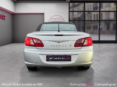 Chrysler sebring cabriolet 2.0 crd limited capote en toile - système audio - sièges chauffants - gobelet chauffant /......