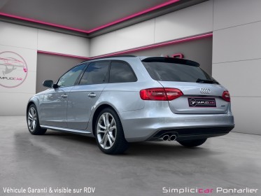 Audi a4 avant quattro s line v6 3.0 tdi 245 occasion simplicicar pontarlier simplicicar simplicibike france