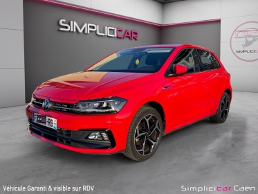 Volkswagen polo 1.0 tsi 110 ss bvm6 r-line garantie 12 mois occasion simplicicar caen  simplicicar simplicibike france