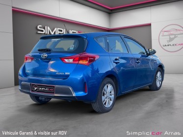 Toyota auris hybride 136h dynamic occasion simplicicar arras  simplicicar simplicibike france