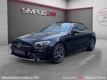 Mercedes classe e coupe 220 d 9g-tronic 4-matic amg line / full entretien mercedes / toit ouvrant / carplay / siÈges......