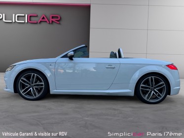 Audi tt roadster 2.0 tfsi 230 quattro s line/ chauffage de nuque/ siège chauffant/ garantie 12 mois occasion paris 17ème...