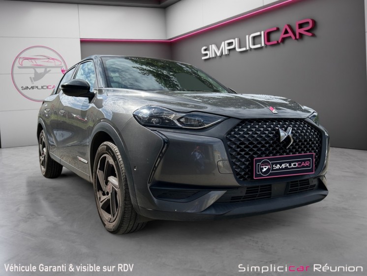 Ds ds3 crossback puretech 130 eat8 chic/carplay/virtual/kit distribution neuve et révision faite occasion réunion ville st...