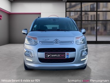 Citroen c3 picasso e-hdi 90 exclusive bmp6 - caméra de recul, clim, gps - garantie 12 mois occasion simplicicar perpignan ...