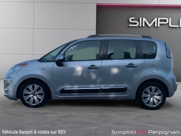 Citroen c3 picasso e-hdi 90 exclusive bmp6 - caméra de recul, clim, gps - garantie 12 mois occasion simplicicar perpignan ...