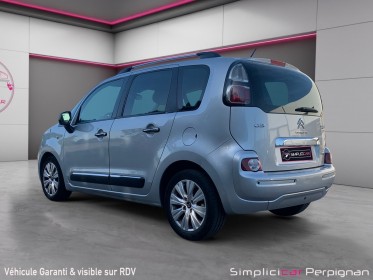 Citroen c3 picasso e-hdi 90 exclusive bmp6 - caméra de recul, clim, gps - garantie 12 mois occasion simplicicar perpignan ...