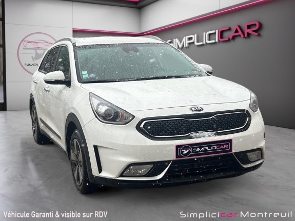 Kia niro 1.6 gdi hybride 141 ch dct6 garantie 12 mois occasion montreuil (porte de vincennes)(75) simplicicar simplicibike...