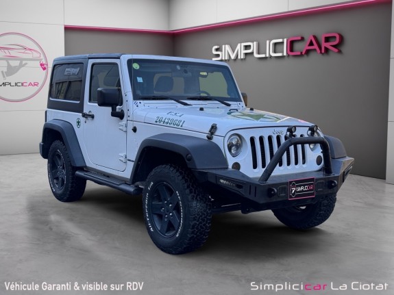 Jeep wrangler 2.8 crd 200 rubicon / attelage occasion simplicicar la ciotat simplicicar simplicibike france