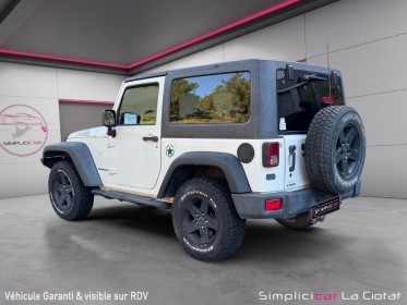 Jeep wrangler 2.8 crd 200 rubicon / attelage occasion simplicicar la ciotat simplicicar simplicibike france