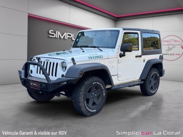 Jeep wrangler 2.8 crd 200 rubicon / attelage occasion simplicicar la ciotat simplicicar simplicibike france