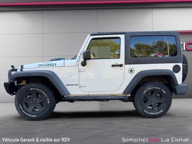 Jeep wrangler 2.8 crd 200 rubicon / attelage occasion simplicicar la ciotat simplicicar simplicibike france