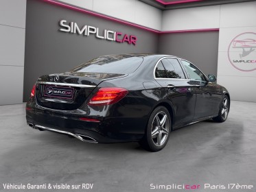 Mercedes classe e 220 d 9g-tronic amg line occasion paris 17ème (75)(porte maillot) simplicicar simplicibike france