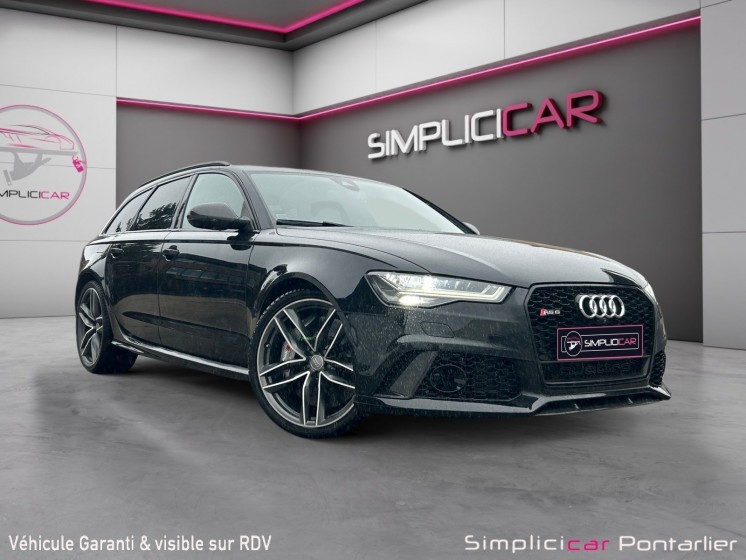 Audi rs6 avant c7 performance v8 605ch 4.0 tfsi quattro tiptronic 8 occasion simplicicar pontarlier simplicicar simplicibike...