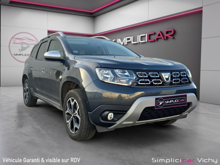 Dacia duster blue dci 115 4x4 prestige attelage 7 broches garantie 12 mois occasion simplicicar vichy simplicicar...