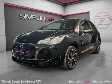 Ds ds 3 110ch so chic ss courroie changee - boite automatique / carplay / caméra de recul occasion montpellier (34)...