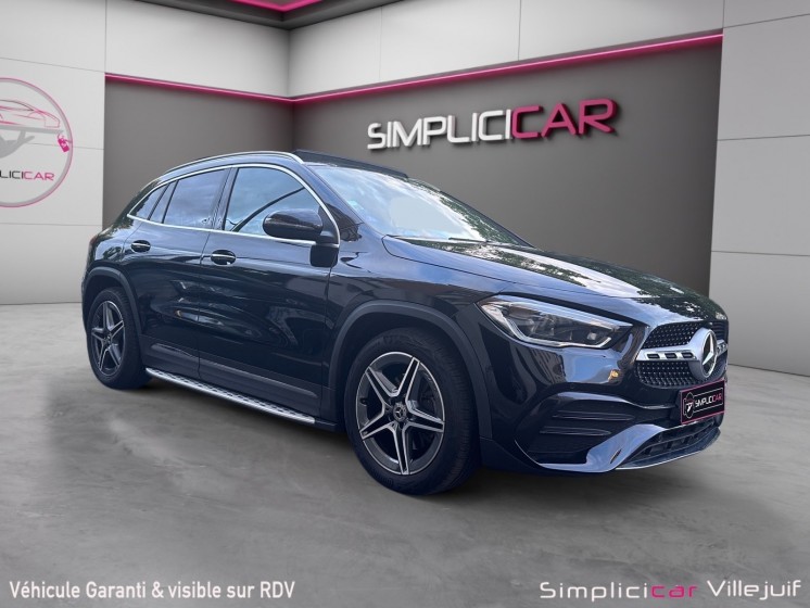 Mercedes gla 2020 200 7g-dct amg line, 163 ch toit ouvrant, carplay, keyless, entretient mercedes occasion simplicicar...