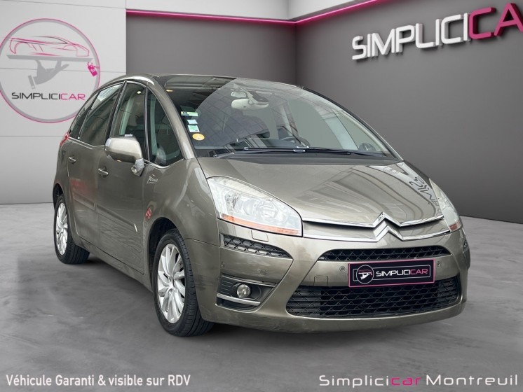 Citroen c4 picasso hdi 138 fap exclusive bmp6 entretiens complet garantie 12 mois occasion montreuil (porte de vincennes)(75)...