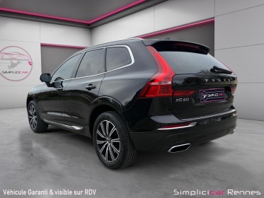 Volvo xc60 d4 adblue 190 ch geartronic 8 inscription, carplay, occasion simplicicar rennes simplicicar simplicibike france