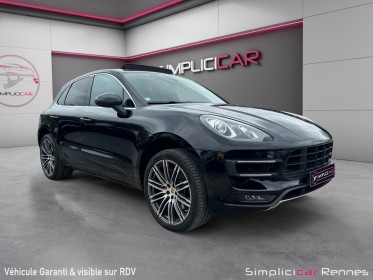 Porsche macan 3.6 v6 400 ch turbo - sièges chauffants/ventilés - toit ouvrant- pack chrono, entretien porsche occasion...