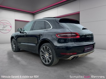 Porsche macan 3.6 v6 400 ch turbo - sièges chauffants/ventilés - toit ouvrant- pack chrono, entretien porsche occasion...