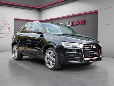 Audi q3 q3 2.0 tdi 150 ch s tronic 7 quattro s line garantie 1 an occasion  simplicicar nord isere simplicicar simplicibike...