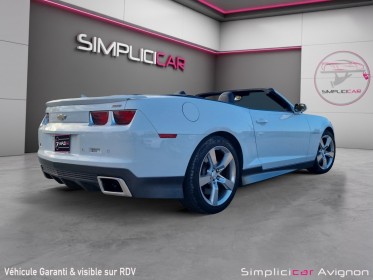 Chevrolet camaro cabriolet ss v8 6.2 432ch aucun frais a prevoir occasion avignon (84) simplicicar simplicibike france